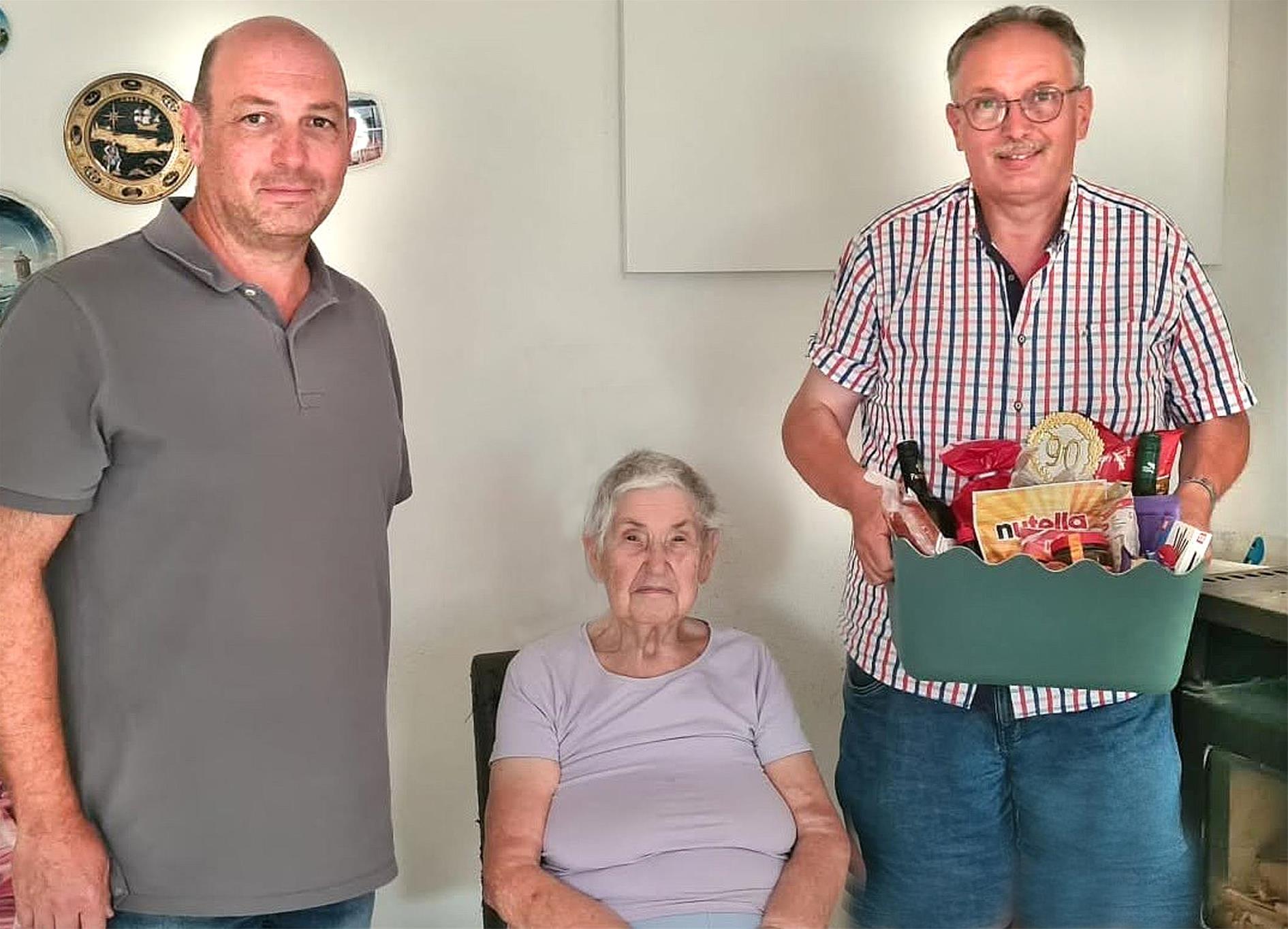 im Bild - v.l.n.r.:  Norbert Trittenwein, Josefine Cihal, Richard Hogl