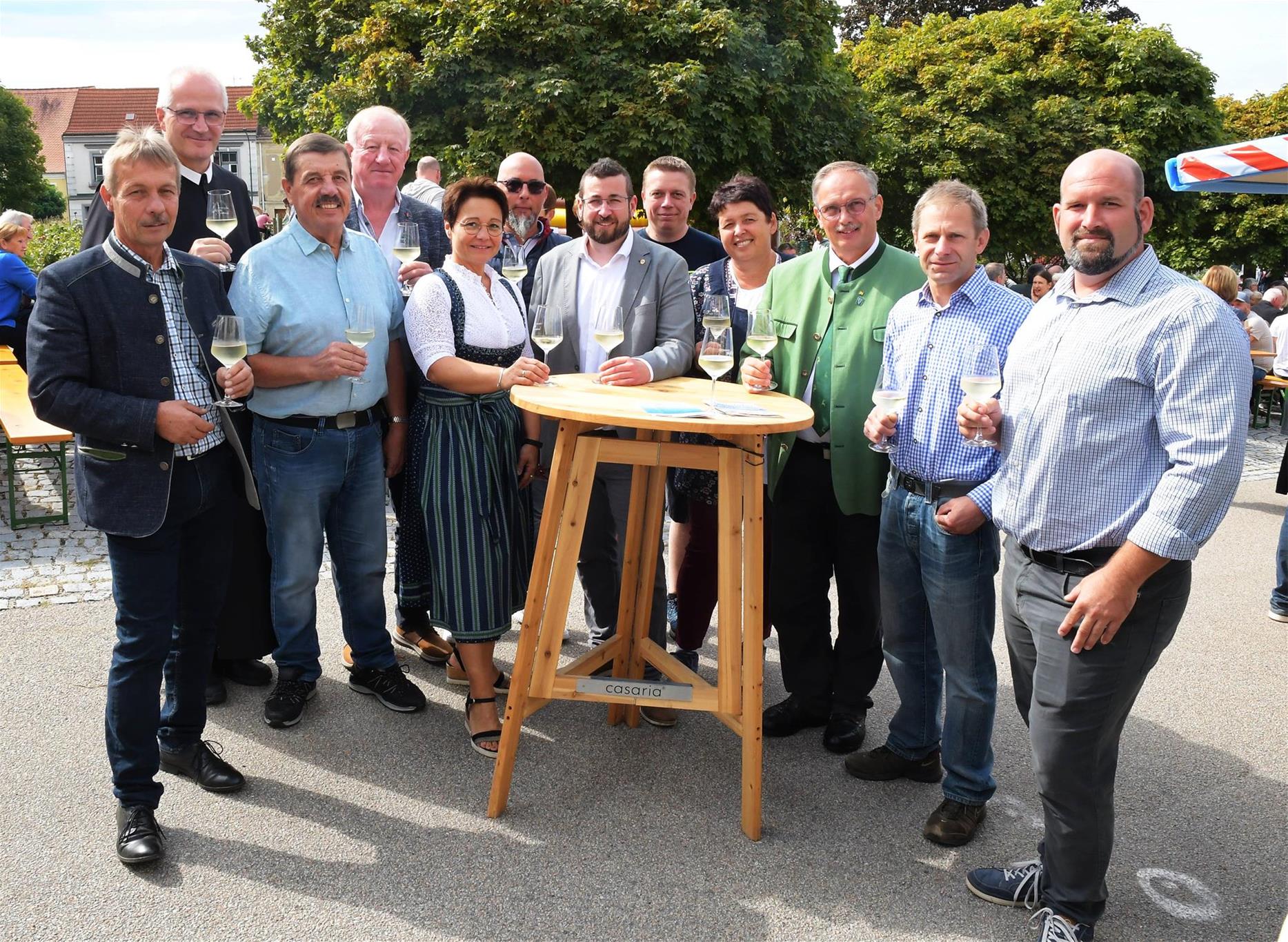 Organisatorinnen, Organisatoren, Gemeindevertreterinnen, Gemeindevertreter